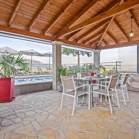 Villa Olivia Corfu - Amazing Sea-View 3 Bedroom Villa With A Pool Gazatika Exterior photo
