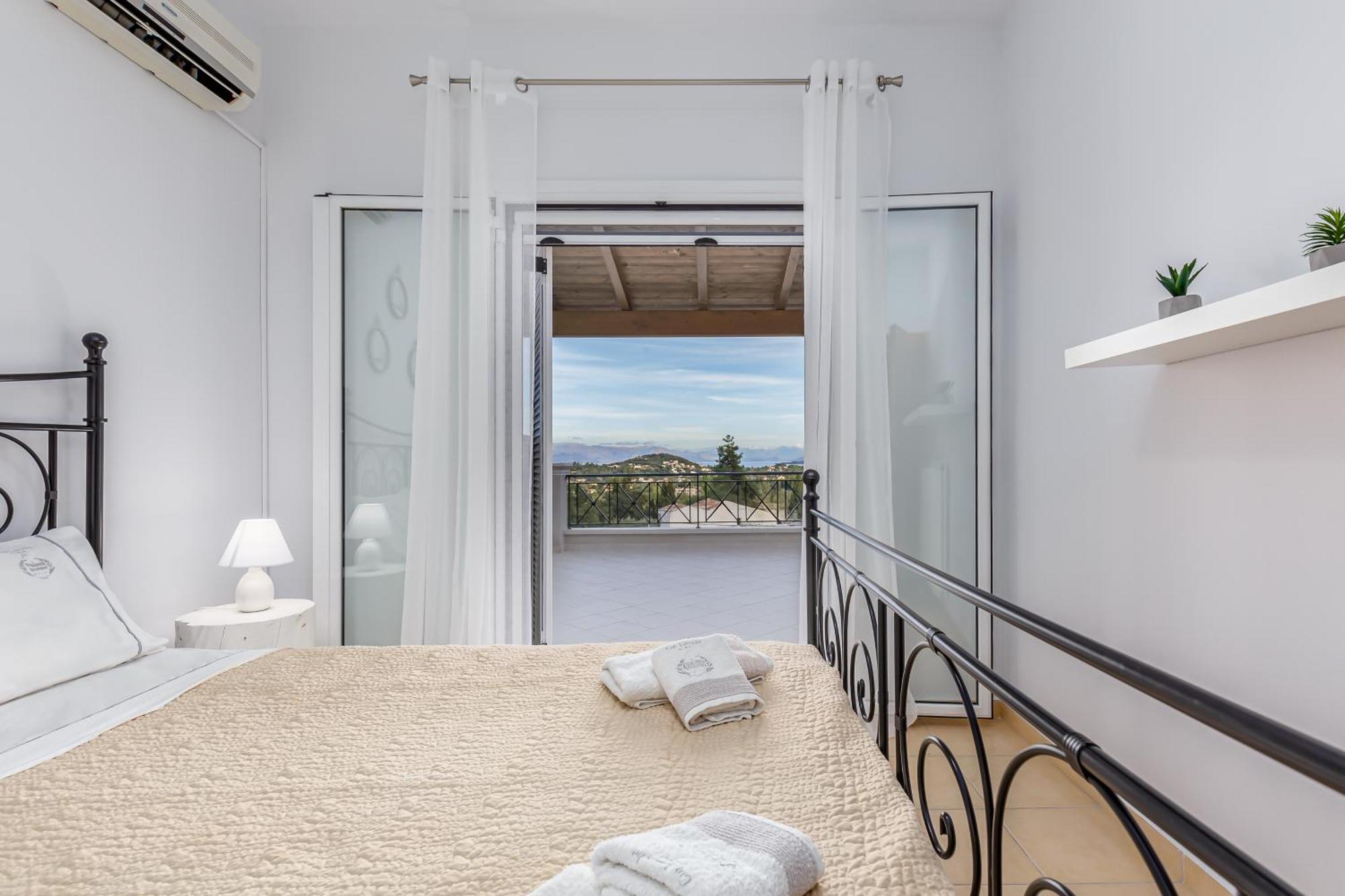 Villa Olivia Corfu - Amazing Sea-View 3 Bedroom Villa With A Pool Gazatika Exterior photo
