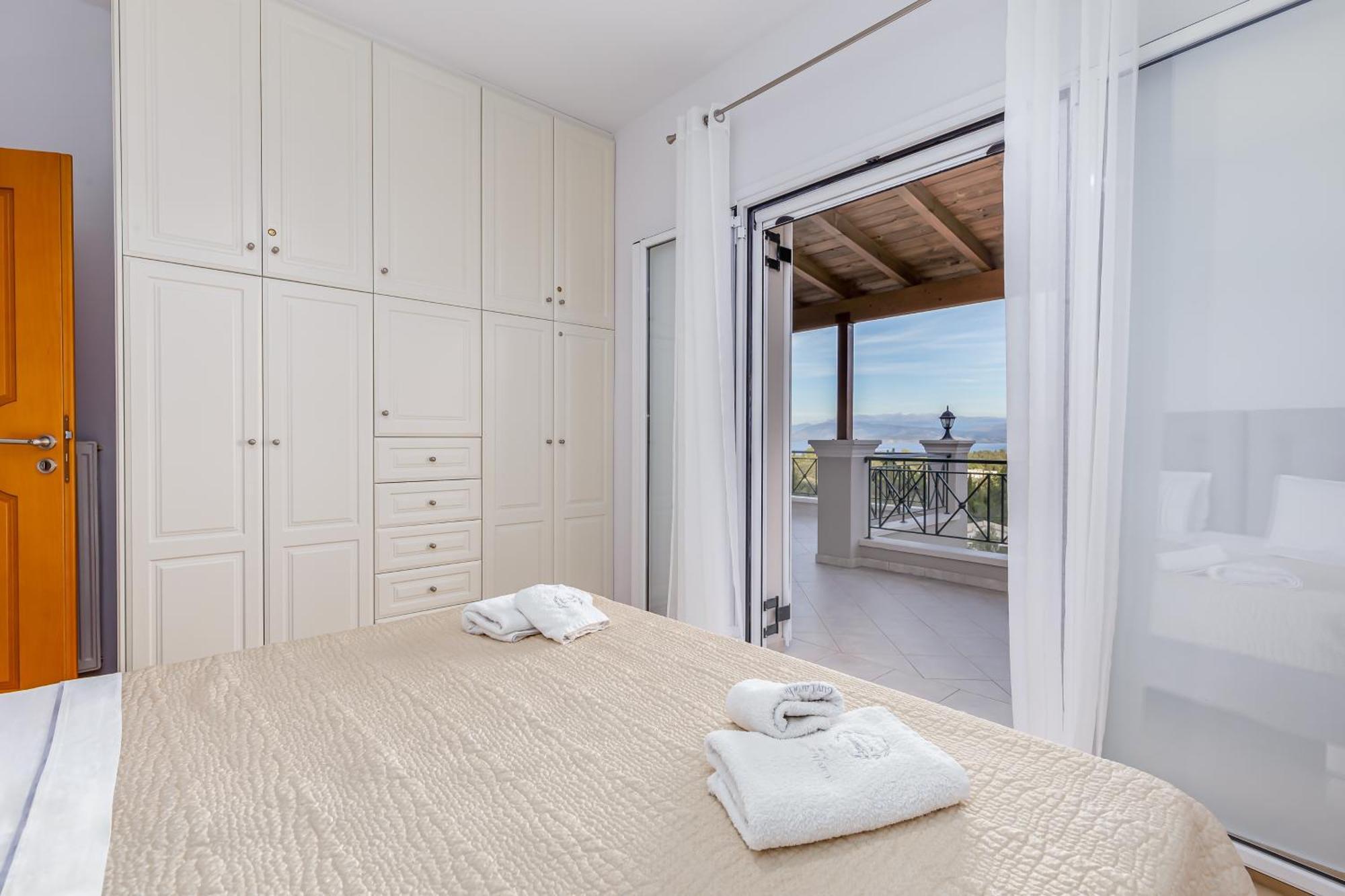 Villa Olivia Corfu - Amazing Sea-View 3 Bedroom Villa With A Pool Gazatika Exterior photo